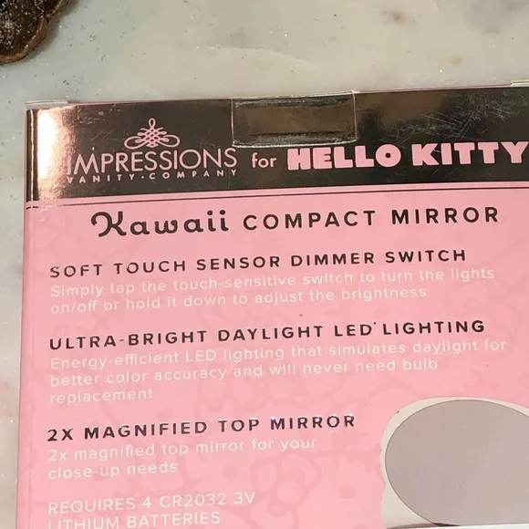 ✨NWT✨ Hello Kitty Impressions Compact Mirror - Picture 3 of 10